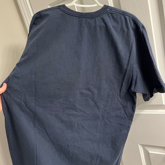 Carhartt Dark Blue Tee with Logo Pocket - Picture 6 of 7